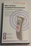 Forehead Thermometer Non-contact By Caretalk Model TH5001N New In Box. Fixed Price $15.99.