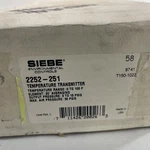 Siebe Env. Control 2252-251 Temperature Transmitter 0-100F 20' Element 3-15PSIG. Fixed Price $29.25.