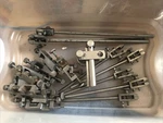 13 Harvard Apparatus Clamps Rack / Pinion Adjustable 50-2633 Stereotaxis Lab. Fixed Price $155.00.
