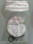 Thermo Scientific Viton "o" Rings For Liquid Cells Qty. 5 Part No.: 0004-099. Fixed Price $5.00.