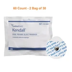 60 Ecg Ekg Stress Electrode Monitoring Tab Foam Backing Snap Connector 31013926. Fixed Price $33.89.