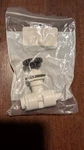 Idex Shut-off Valve With Fittings, Natural Etfe, 1/16" Od Tubing 02014-00 Cole P. Fixed Price $65.00.