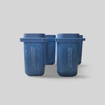 3 Blue Drucker Carriers Secure Transport For Lab Samples. Fixed Price $106.09.
