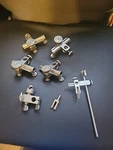 4 Harvard Apparatus Rack And Pinion Adjustable Clamp 50-2633 Calibrated + Lot. Fixed Price $39.99.