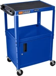 Luxor AVJ42C-RB Adjustable-height Steel Cart Cabinet. Fixed Price $330.33.