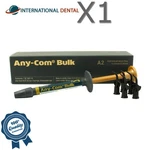 Dental Mediclus Any-com Bulk Fill Flowable Resin Syringe 2G Restorations. Fixed Price $54.45.