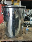 Eagle Stainless CTH-47H Container 100 Liter 316L W/ Lid. Fixed Price $499.00.