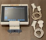 Esaote Mylab One Touch 8100 Portable Ultrasound System W/ SC3421 & SL3323 Probes. Fixed Price $2950.00.