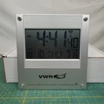 Vwr 47732-424 Radio Controlled Clock Thermometer Tested. Fixed Price $29.99.