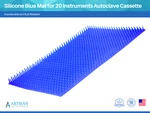 Silicone Mat Blue For 20 Instrument Autoclave Sterilization Cassette Tray Artman. Fixed Price $18.50.