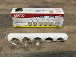 Lot Of 8 Satco S3606 Medium Base 7.5W S11 Clear Incandescent Bulb. Fixed Price $19.99.