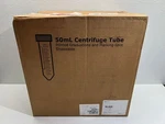 Fisher Scientific Cat No 06-443-19 Disposable Sterile Centrifuge 50ML Tubes. Fixed Price $195.89.