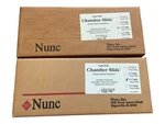 Lot Of 2 Nunc Labtek Chamber Slide W/cover Glass Sterile PK16 4WELL 177399. Fixed Price $175.10.
