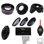 58MM Lens +hd Filters +blower Hood For Canon Eos Digital Rebel 1300D 1100D. Fixed Price $65.51.