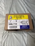 New Box 4 Arlington NMLT10 1" Straight Non-metalic Liquid Tight Connectors. Fixed Price $14.00.