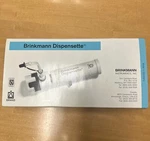 New Brinkmann Dispensette 0.4-2ML Adjustable Manual Bottletop Dispenser. Fixed Price $99.99.