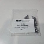 (9) Idex U-402 Vhp Stainless Steel Zdv Union Assemblies .020" Thru-hole. Fixed Price $200.00.