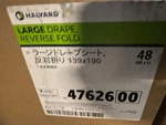 47626 O&m Halyard Large Drape, 55 In. X Reverse Fold, Sterile, 48/CS. Fixed Price $129.99.