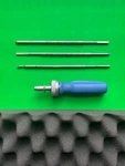 Medtronic Ratcheting Handle With 3 Attachments. Fixed Price $635.00.