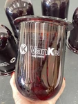 Qty (6) Vankel 12-5010 Amber Glass 1L Vessels For Tablet Dissolution System. Fixed Price $349.99.
