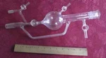 Ace Glass Pyrex Reaction Head Bulb Vacuum Addition Funnel Pressure Equalizing. Fixed Price $90.00.