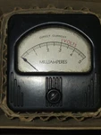 Nos Simpson Milliamperes Gauge 0-5. Fixed Price $20.00.