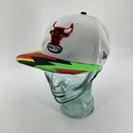 New Era Chicago Bulls Hardwood Classics Snapback Cap Hat White Red Black 984. Fixed Price $14.99.