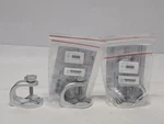 (3) Mindray 115-011948-00 Bed Rail Pole Dock Mount Clamps/kits, 045-001230-00. Fixed Price $189.99.