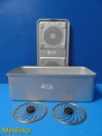 Aesculap JK444 Sterilcontainer 8IN Deep W/ JK489 Lid JK100 Retainers 39326. Fixed Price $294.99.