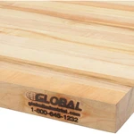 Global Industrial Maple Square Edge Bench Top 72 X 24. Fixed Price $280.86.