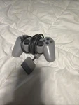 Sony Playstation PS1 Dual Shock Controller Concave Sticks SCPH-1180. Fixed Price $15.00.