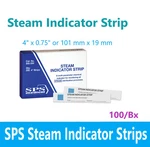Dental Chemical Indicator Steam Strips 4" 0.75", 250/BX, Crosstex SIS-100 Usa. Fixed Price $24.95.