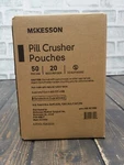 New Mckesson Pill Crusher Pouches Box Of 20 50 Total 1,000 Bags!. Fixed Price $40.49.