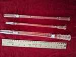Flowmeter Set Of Glass Fischer & Porter Co Precision Bore Flowrator Tubes. Fixed Price $49.99.