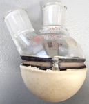 Ace Glass Instatherm 100ML 2-NECK Round Bottom Flask 19/22 Center & Side Joints. Fixed Price $199.99.
