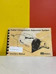 Waters RCM-100 System Operator's Manual. Fixed Price $69.99.