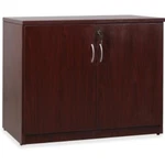 Lorell LLR69612 Mahogany Storage Cabinet 36"X22.5"X29.5". Fixed Price $439.97.