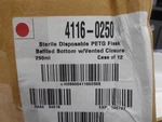 Thermo Scientific 4116-0250 Petg Flask 250ML Baffled Bottom Partial Box Of 10. Fixed Price $99.99.