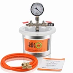 Bacoeng 2 Quart Vacuum Chamber, Stainless Steel Degassing Kit For Res.... Fixed Price $71.79.