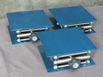 Lot Of Lab "jiffy Jack" Scissor Lift Jacks; 8"X8" From 3" 10" High. Fixed Price $125.00.