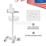 Medical Mobile Rolling Cart For Ultrasound Imaging Scanner Trolley Basket. Fixed Price $133.39.