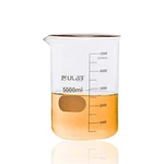 Ulab Scientific 5000ML Glass Beaker 3.3 Borosilicate Printed Graduation. Fixed Price $44.99.