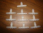 Cole-palmer 30640-73 Pp Barded Connector Fittings, Male, 3/8", Lot Of 10, New. Fixed Price $20.19.