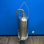 Allegheny Bradford F-1220.02 Stainless Steel Cartridge Filter Housing On Wheels. Fixed Price $2495.00.