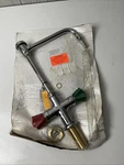 Watersaver CT414 Deck Mounted Mixing Faucet Gray Red And Green Color Tech. Fixed Price $129.99.