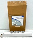 New Box Of 900 Cole Parmer 01017-51 43MM Crimp-walled Aluminum Dish W/ Tab 12E. Fixed Price $75.00.