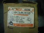 Thomas & Betts 6106 3" Conduit To Cable Tray Clamp (box Of 5). Fixed Price $40.00.