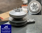 Caterpillar C13 Fan Clutch Mounting Base Part # 601702, Pulley 601703. Fixed Price $495.00.