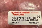 New Bio-chem Valve 075T2NC24-62 20PSI / 24VDC Laboratory. Fixed Price $69.99.