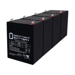 Mighty Max 12V 2.9AH F1 Sla Replaces Joerns Healthcare Hoyer HPL500 - 4 Pack. Fixed Price $79.99.
